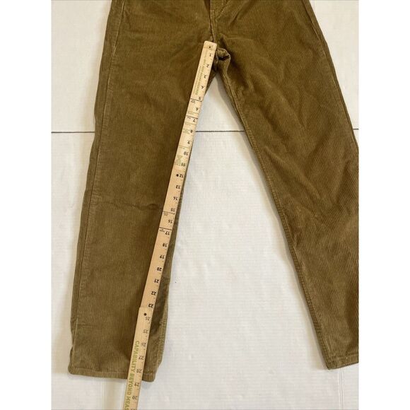 Levi's Men's Low Pro Mid Rise Straight Leg Corduroy Tan Brown Jeans Size 27 X 30 - Picture 7 of 9